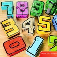 [SALE] Kỹ Thuật Số Đồ Chơi Biến Hình Đội Bộ Trang Bị Xe Robot King Kong Xe Tăng Xếp Hình Trẻ Em Quà