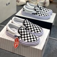 SALE LỚN 12-12 Giầy vans caro lười hàng 1:1 ( full box + free ship )