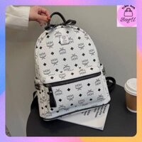 🔥SALE LỚN Balo Da Đeo Vai Nam Nữ Họa Tiết MOM Hàng Quảng Châu Chất Liệu Da PU Cao Cấp vừa 💥