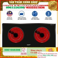 [SALE LỚN] Bếp hồng ngoại đôi KAFF KF-FL101CC - BẾP MADE IN MALAYSIA - INVERTER tiết kiệm điện