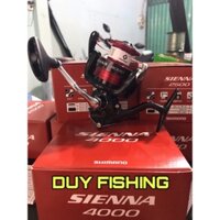 sale lớn big big sale Máy câu Shimano Sienna 2500 - 4000 CHÍNH HÃNG MALAYSIA - DUY FISHING - tri ân quý khách - tri ân q