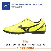SALE LỚN NHẤT NĂM Giày Bóng Đá Mizuno Monarcida Neo Select As Chuối TF . rẻ