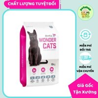 [SALE LỚN](15KG) THỨC ĂN HẠT WONDER CATS CHO MÈO MỌI LỨA TUỔI