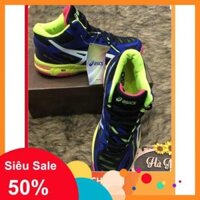 Sale LV 10.10 [Giày Khỏe] Giày bóng chuyền, cầu lông Asics cao cổ Tốt Nhất . :)) [ NEW ĐẸP ] . new XCv [ HÀNG ĐẸP ] . ₆