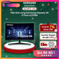 Sale - Màn hình cong Samsung Odyssey G5 27 inch LC27G55 LC27G55TQWEXXV | BH 24 tháng ( sale ) Miễn phí giao hàng . Giao