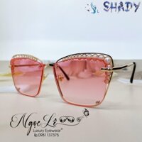 [SALE] Mắt Kính Thời Trang Nữ - Kính Chanel Nữ Hồng Đính Ngọc Trai Full Box