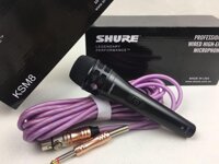 [SALE] Micro Có Dây Shure KSM8 Cao Cấp Micro Nhẹ Hát Karaoke Hay Shure KSM8 Thích Hợp Với Tất Cả Loại Loa Karaoke Micro Mini Giá Re Âm Thanh Trong Trẻo Chân Thực Bh 12 Tháng