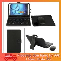 [SALE NGÀY CUỐI] Bao Da Bàn Phím Kèm Chuột Có Dây Cho Điện Thoại Máy tính bảng dưới 7 inch hàng chuẩn (xả bán)