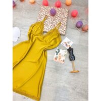 SALE NHANH - VÁY NGỦ SEXY SATIN LỤA - ĐẦM NGỦ GỢI CẢM váy ngủ