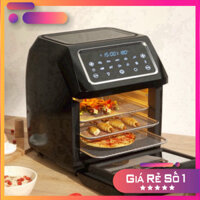 Sale - Nồi Chiên Không Dầu Kiêm Lò Nướng Dung Tích 10L MOCATO M607 1800W, Nồi Chiên Ko Khí (Không Kèm Lồng Rang, Xiên Nư