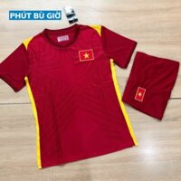 [SALE OFF] Áo Bóng Đá Thể Thao Đá Banh Tuyển VN/ VIỆT NAM ĐỎ Mẫu Mới Sân Nhà Chất Thun Thái Cao Cấp - Phút Bù Giờ Sport