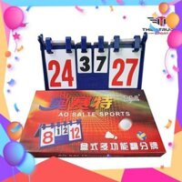 [SALE OFF] Bảng điểm lật tay Aosaite, bảng điểm thi đấu môn bóng bàn, cầu lông giá rẻ