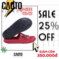 (SALE OFF) Dép Nam UGG Wilcox Đỏ Big Size