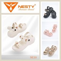 SALE OFF [Tặng 12 charm 3D] DÉP SANDAL ĐẾ CAO CHÍNH HÃNG NESTY MÃ NE10