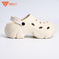 SALE OFF [Tặng 12 charm 3D] DÉP SỤC EVA ĐẾ CAO CHÍNH HÃNG NESTY MÃ NE14