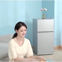 (Sale off)TỦ LẠNH 2 ngăn  AIPU mini loại 68L làm đá -đựng mỹ phẩm- làm mát nước uống- bảo quản hoa quả thực phẩm