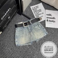 sale Quần jeans giả váy kèm đai hàng QCL1 23/7