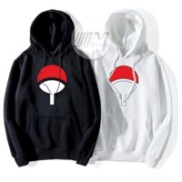 SALE- [ Rẻ Vô Địch ] Áo Khoác NAruto Áo Khoác Hoodie Logo Uchiha - áo khoác Anime chất