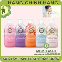 SALE SALE (DATE MỚI) Sữa tắm Happy Bath HÀN QUỐC CAO CẤP - DƯỠNG ẨM - THƠM CỰC