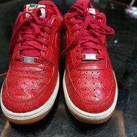 sale [ Sales 11-11] [Hàng Auth] Ả𝐍𝐇 𝐓𝐇Ậ𝐓 Giầy Nike AF1 bản đặc biệt CROC and GUM màu đỏ size 40 . 11.11