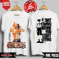 [SALE SẬP SÀN 1 NGÀY] Áo Thun Ace Hỏa Quyền Cực Đẹp | Áo ACE Đảo Hải Tặc One Piece Tshirt | Áo Chất Store