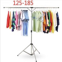 [Sale Sập Sàn] Giá phơi đồ dạng gấp 125-185cm (gồm túi xách tay) - AD