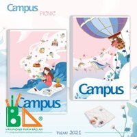 SALE SẬP SÀN Vở Kẻ Ngang Campus PICNIC 80 trang