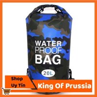[Sale Sập Sàn] WATER PROOF BAG 20L - Túi phượt cắm trại - King Of Prussia