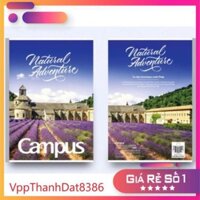 (Sale)  Set 10 Vở Campus 200 trang có chấm hàng cao cấp