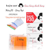 SALE Set 3 soap 100g KojieSan chính hãng