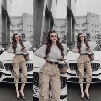 Sale SET ÁO THUN 2 LỚP+ QUẦN KAKI Ꮯɦấȶ Ꮮɨệʊ: thun+ kaki mềm. Có 1 màu. Size dưới 55kg vừa. Mua nhanh kẻo hết .