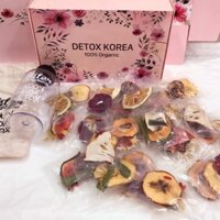 [SALE] Set VIP 28 gói trà Detox hoa quả sấy khô GOLDFOOD