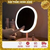 【SALE SHOCK - HÀNG CHÍNH HÃNG】 GƯƠNG TRÒN LED TRANG ĐIỂM ĐỂ BÀN  - ĐÈN LED THAY ĐỔI 3 MÀU - KÈM SẠC