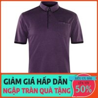 SALE SIÊU RẺ [100% Cotton - Sale] Áo thun nam Pierre Cardin Contrasting Stripe Polo cao cấp (Pink - Size EU -)