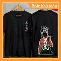 SALE- [SIÊU RẺ] ÁO ONE PIECE Zoro | ÁO THUN ONE PIECE đẹp giá siêu rẻ dah cho các fan - áo cực HOT /uy tín chất lượng
