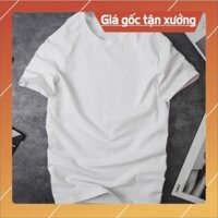 SALE [SIÊU RẺ] ÁO PHÔNG TRẮNG TRƠN TAY NGẮN GIÁ SIÊU RẺ -giá rẻ