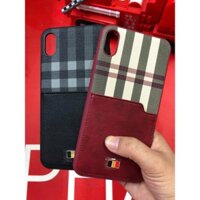 ""Sale Siêu Rẻ""Ốp Lưng iPhone Xs Max Hiệu Mentor VII Dạng Da Cao Cấp Có Ngăn Để Thẻ Bên Ngoài