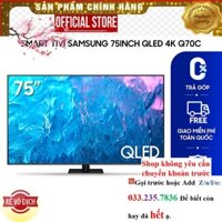{SALE} Smart Tivi Samsung 75 inch QLED 4K Q70C