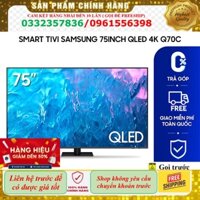 SaLe Smart Tivi Samsung 75 inch QLED 4K Q70C