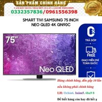 Sale- Smart Tivi Samsung 75 inch Neo QLED 4K QN90C