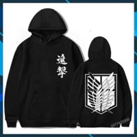 (SALE SỐC) Ao ATTACK ON TITAN, áo hoodie đội trinh sát trong  ATTACK ON TITAN phản quang
