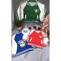 (Sale sốc) Áo bóng chày bé trai và gái