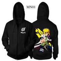 (SALE SỐC) Áo khoác đen Minato One Piece chất lượng