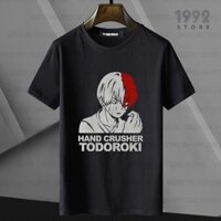 (SALE SỐC) Áo thun My Hero Academia Todoroki (Black) ngắn tay