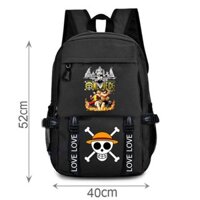 (SALE SỐC) Balo in hình Luffy Ace One Piece độc đẹp giá rẻ