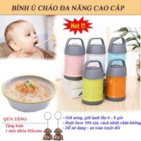 [SALE SỐC] Bình Ủ Cháo Giữ Nhiệt, Cách Nhiệt Tốt, Giữ Nhiệt Lâu, An Toàn Dễ Vệ Sinh, Ruột bình bằng Inox 304 siêu dày. B