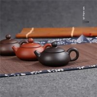 [SALE SỐC]  Cốc đất sét màu tím mini nhỏ nồi đất sét màu tím trà thú cưng túi ấm trà nhỏ đầu ngón t