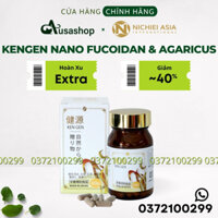 [SALE SỐC DATE 02/25] Kengen - Nano Fucoidan & Agaricus Lọ 60 Viên