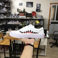 Sale Sốc| Giày thể thao V cá mập trắng - Full Box,tag - Freeship