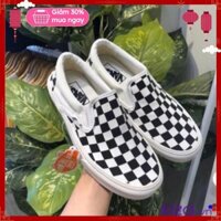 [Sale sốc ] Giày VANS CARO Slip-on lười Nam Nữ, Giày sneaker lười hot nhất 2021